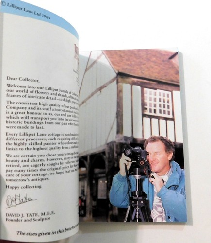 Lilliput Lane Collectible Miniature Figurines Booklet 1989 Decorative Guide - Picture 3 of 7