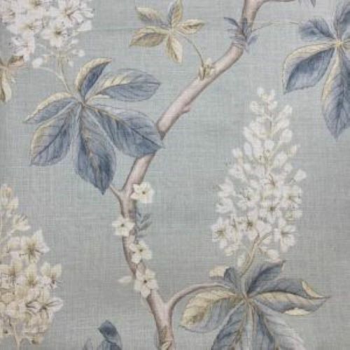 Sanderson Chestnut Tree Floral Curtain Fabric, Material 140cm Width - Picture 1 of 2