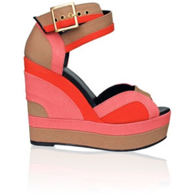 Pierre Hardy Trico Beige Canvas Wedge UVP 490£ UK 6 EU 40 JS22 83 SALEs