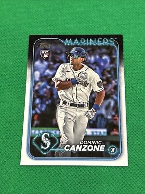 Dominic Canzone Rookie 2024 Topps Rc Series One Card #195 | eBay