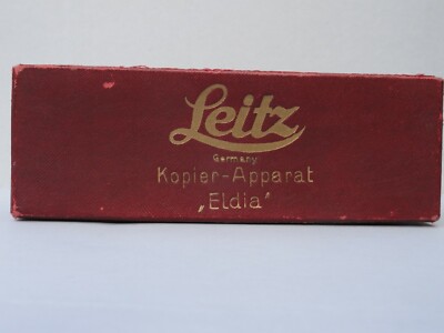 Leica Leitz ELDIA with Box