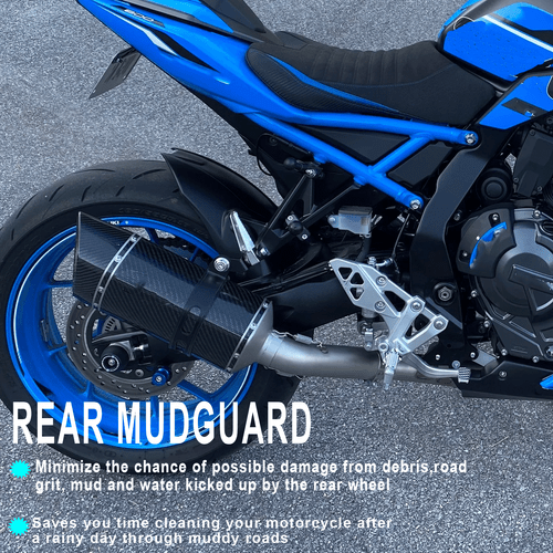 Guardabarros trasero Hugger guardabarros para Suzuki GSX-8S 2023-2025 GSX-8R 2024+ - Imagen 2 de 10