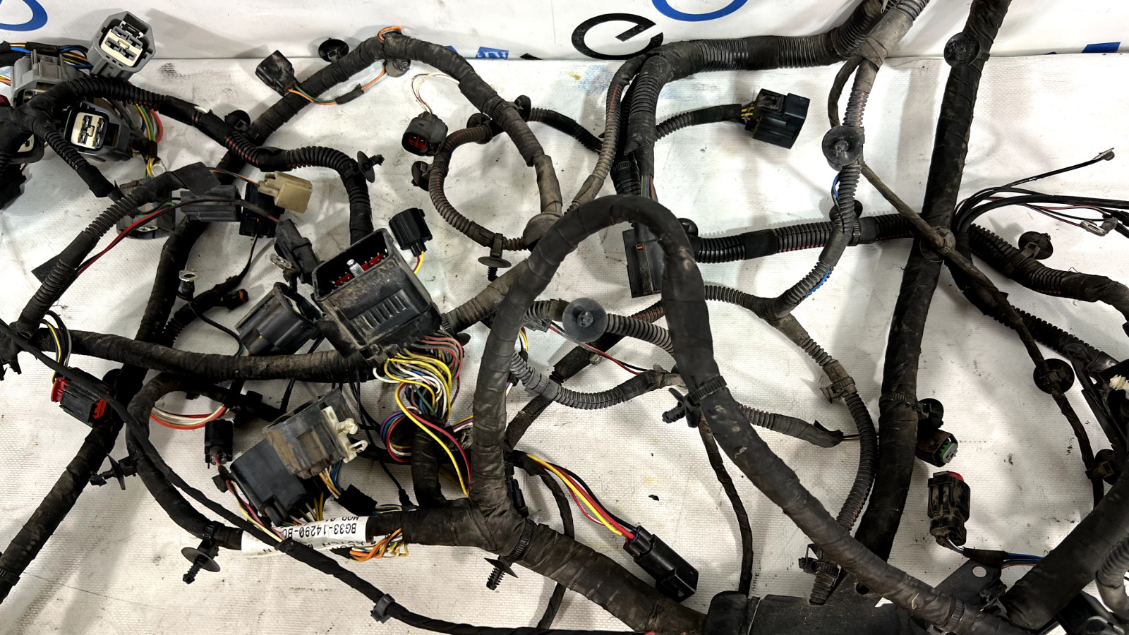 2011 ASTON MARTIN V8 VANTAGE FORWARD ENGINE BAY HARNESS OEM BG33-14290-BC