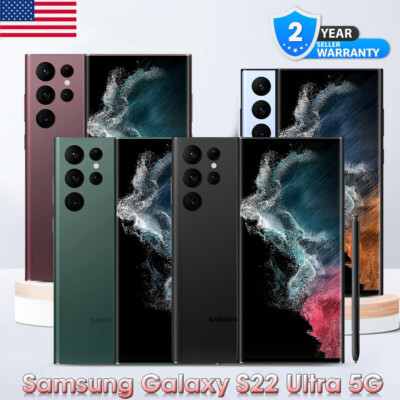 NEW SAMSUNG GALAXY S22 ULTRA 5G UNLOCKED SM-S908U1 GSM+CDMA 128GB