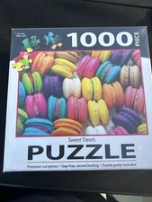 Turner Licensing,  Sweet Treats 1000Pc Puzzle Gift Multicolored (Macarons)