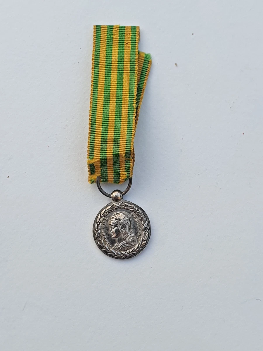 Médaille Coloniale Française 'Cochinchine Tonkin Laos & Mekong' - Décoration Militaire Vintage