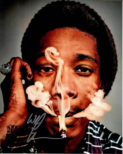Wiz Khalifa USA Rapper Singer Entrepreneur Signed 8 x 10 Photo COA TTM ...