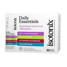 Isotonix Daily Essentials Packets | 30 Packets | Multivitamin, OPC-3, B-Complex