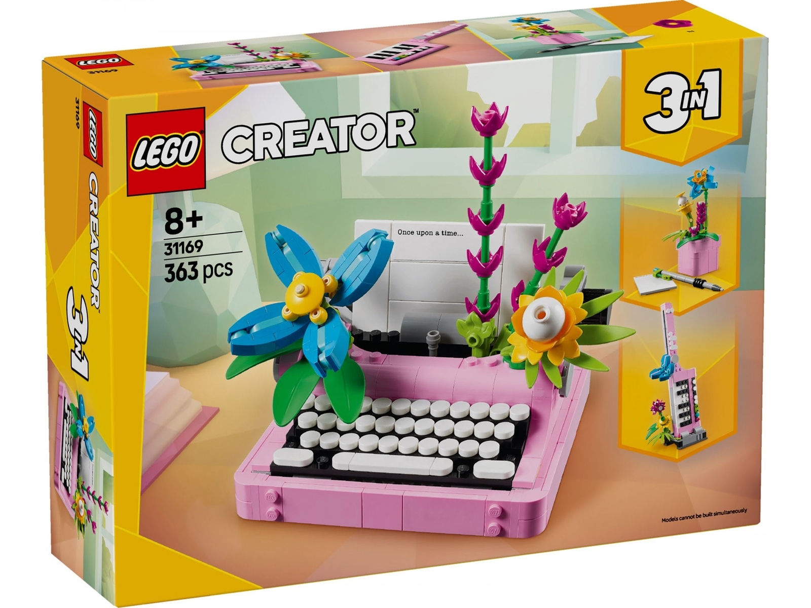 LEGO Creator 31169 Typewriter with Flowers