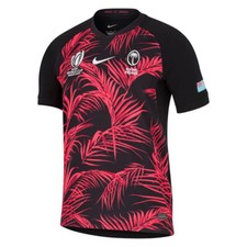 Camiseta deportiva para hombre de rugby de la Copa Mundial de Fiji 2023 Home Away