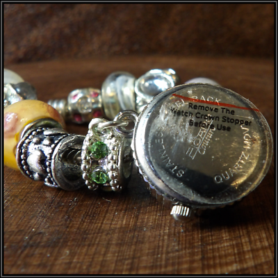 Figaro Couture Watch Charm Bracelet | eBay display picture 3