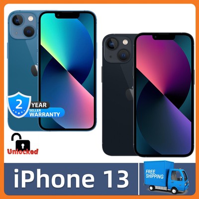  New in Sealed Apple iPhone 13 A2482 128/256/512GB 6.1'' Unlocked Fast Shipping 