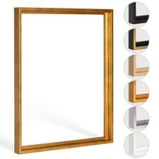 Cornice per fughe d'ombra Levi foglia oro cornice a cuneo per tela