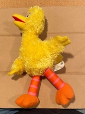 2010 Sesame Street Hasbro 9 3/4" BIG BIRD Plush Pre Owned eee1