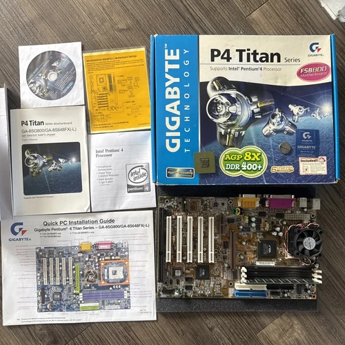 GIGABYTE GA-8SG800 / GA-8S648FX Motherboard P4 TITAN Series INTEL Sockel 648 FX