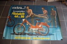 AFFICHE MOBYLETTE  MOTOBECANE MOTOCONFORT ANNEE 1971