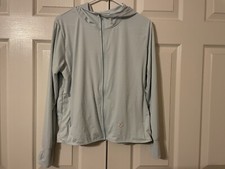 Women's UPF 50+ Sun Protection Hoodie Jacket Long Sleeve  Zip Up Hoodie 2XL