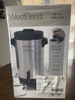 42 Cup Coffee Urn Sealed 72244580020 | eBay