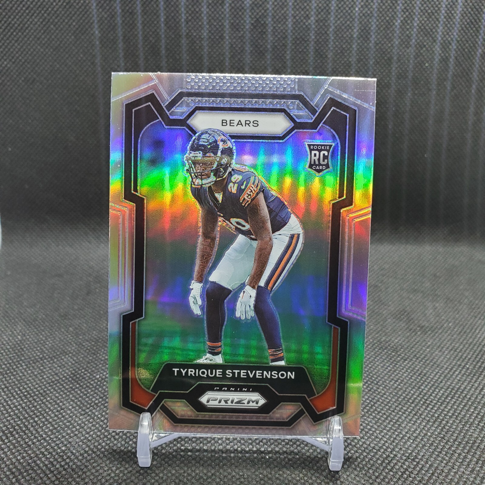 Tyrique Stevenson 2023 Panini Prizm Silver #316 Rookie RC Chicago Bears Card NFL