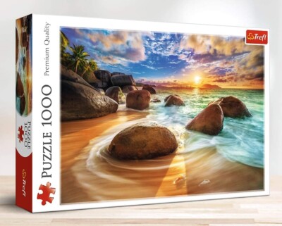 SAMUDRA BEACH - INDIEN - Puzzle - 1000 Teile - TREFL Premium Quality - Neu OVP  
