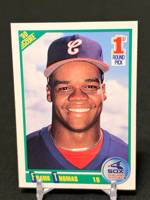 1990 Score - #663 Frank Thomas (RC)  Lot of 3