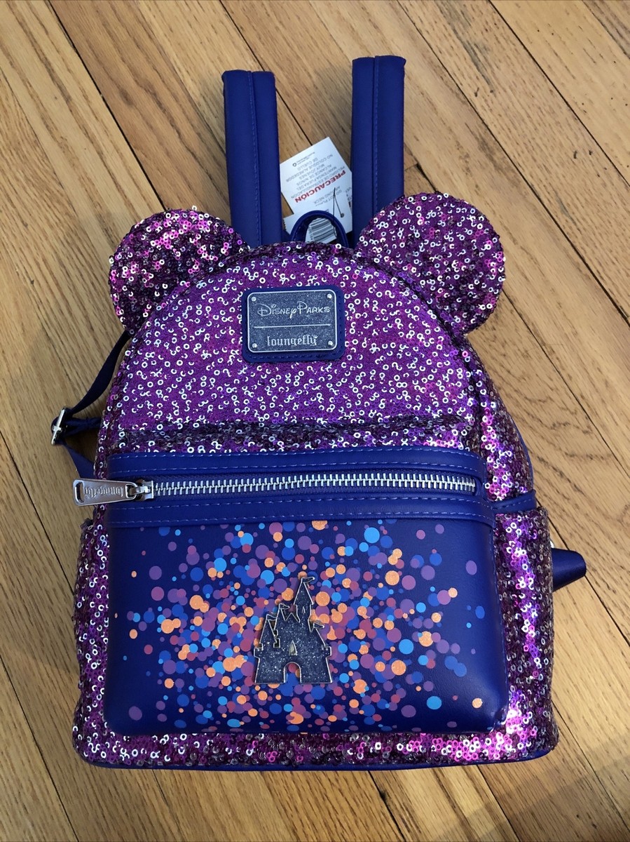 Loungefly Disneyland Paris 30th Anniversary edition backpack Disneyland Paris Loungefly Mini Backpack 30th Anniversary  main image 4