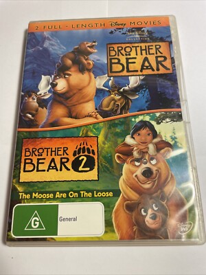 Brother Bear / Brother Bear 2 (DVD, 2004) GC Region 4 Fast Free AUS Post