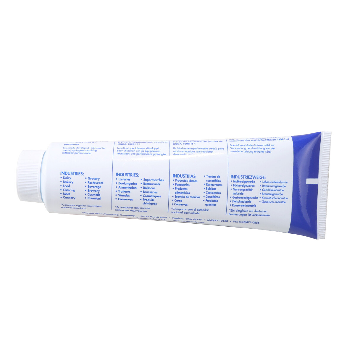 O-ring Lubricant Haynes Lubri-Film Plus Food Grade Grease - 4 Pack NSF H1 Certified Lubricant For Commercial Kitchens Commercial Kitchen Lubricant - Foto 8