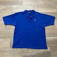 VTG 90s Cleveland Indians Polo Shirt Golf Polo Shirt 2XL XXL Cotton Chief Wahoo