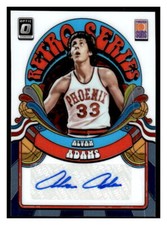 2019-20 Donruss Optic #RS-AAD Alvan Adams Retro Series Signatures #/49