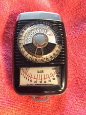 VINTAGE DEJUR EXPOSURE METER DUAL PROFESSIONAL LIGHT RELFECTIVE INCIDENT 1940'S