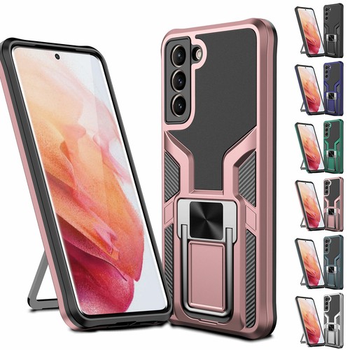 Hybrid Military Armor Case For Samsung Galaxy S22 S21 S20 Note20 Magnetic Stand