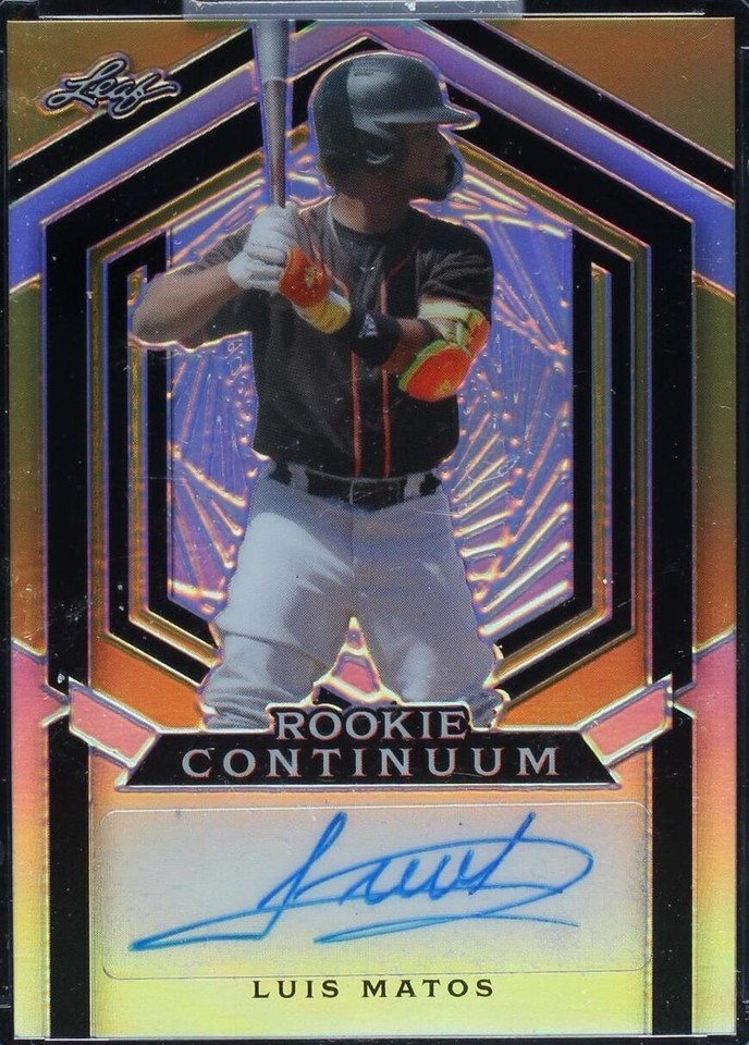 2023 Leaf Metal Continuum - Luis Matos #MC-126 - 1 of 1
