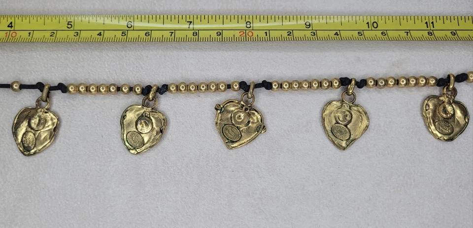 Reminiscence Zoe Coste collier, Ysl style, coeur breloques angel  - Photo 4/4