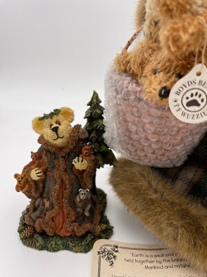 Boyds Bear Plush- Exclusive LE Collector's Series - Fern Woodsbear
