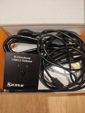 USB 3.0 Switch Selector, Bi-Directional USB Switch 2 in 1 Out / 1 in 2 Out, MLEE
