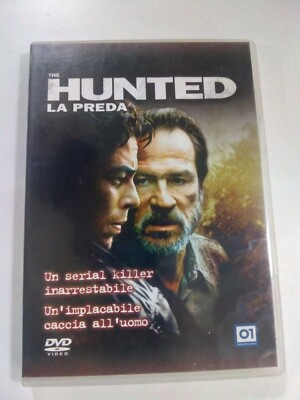 DVD **THE HUNTED   THE PREDA** mit Tommy Lee Jones Benicio del Toro Neu 2002