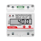 4P Bidirectional Electricity Energy Meter KWH RS485 Modbus RTU Power Consumption