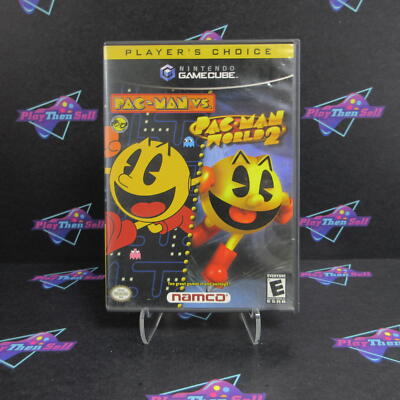 Pac-Man Vs + Pac-Man World 2 Players Choice GameCube - Complete CIB | eBay