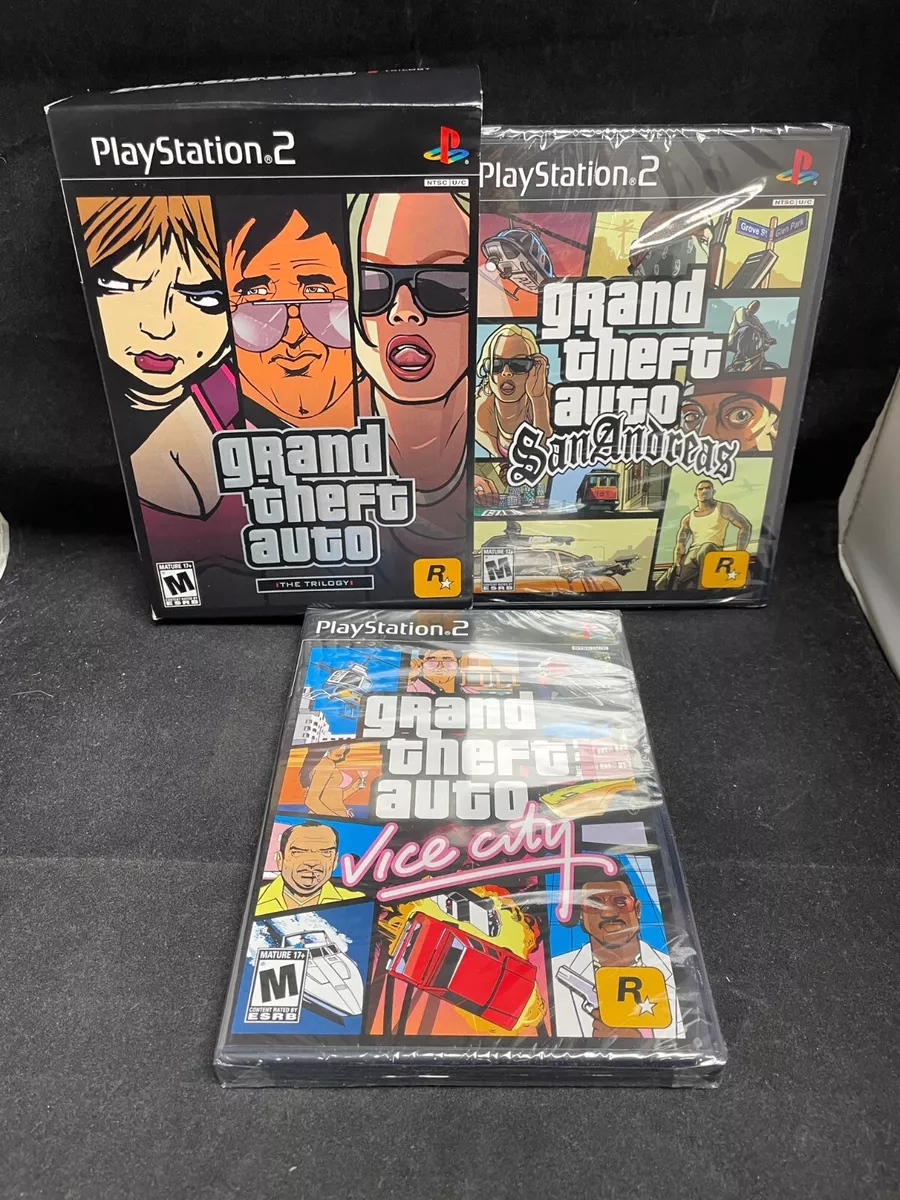 Grand Theft Auto The Trilogy Switch Empty Case + Original Box Art Sleeve  ONLY