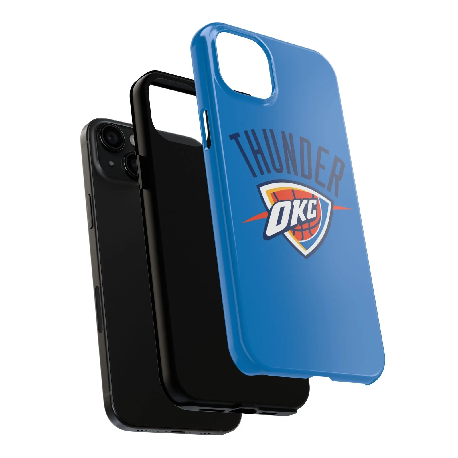 OKC Thunder Tough Phone Case, NBA Finals Playoffs, iPhone Samsung - Basketball