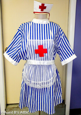 blue nurse uniform dress Women's Medical Scrub Dress | Galaxy Blue main image 1