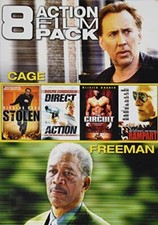 8 Action Film Pack DVD, 2013, 2-Disc Set NEW