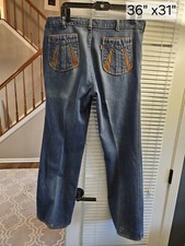 Vintage 70's LEVI'S 517 Jeans Saddleman Bootcut Corduroy Pockets 36x31 RARE.