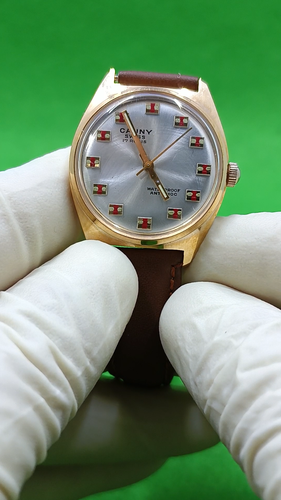 vintage CAUNY watch 17 Rubis Antichoc Mechanical (Manual) - Video 1 of 1