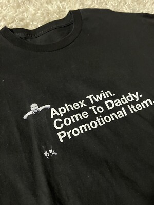 Aphex Twin Vintage 1997 Come To Daddy Promotional Item Shirt | eBay