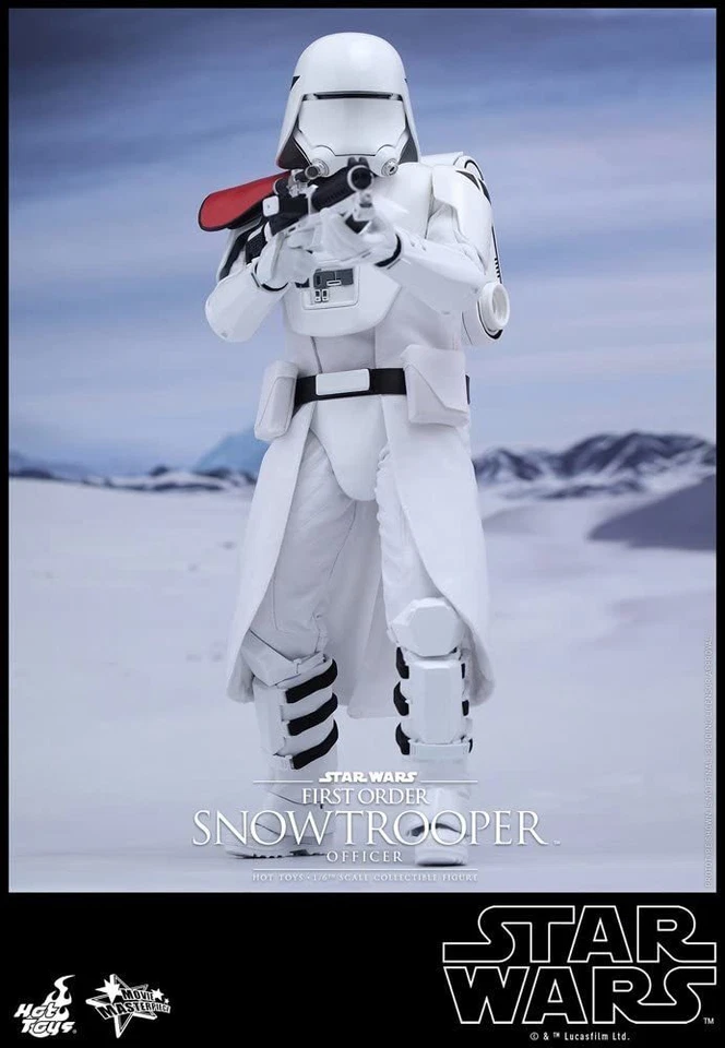 Movie Masterpiece Star Wars The Force Awakens Snow Trooper Officer Version - Image 2 of 4