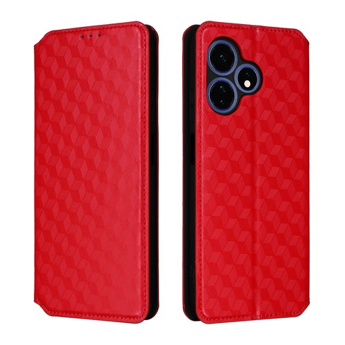 For Boost Mobile Celero 5G Plus 2024 Fashion Grid Wallet Flip Leather Cover Case - 第 9/24 張圖片