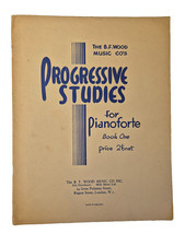 Progressive Studies for Pianoforte Book1 Compiled by Jules Devaux Copyright 1917
