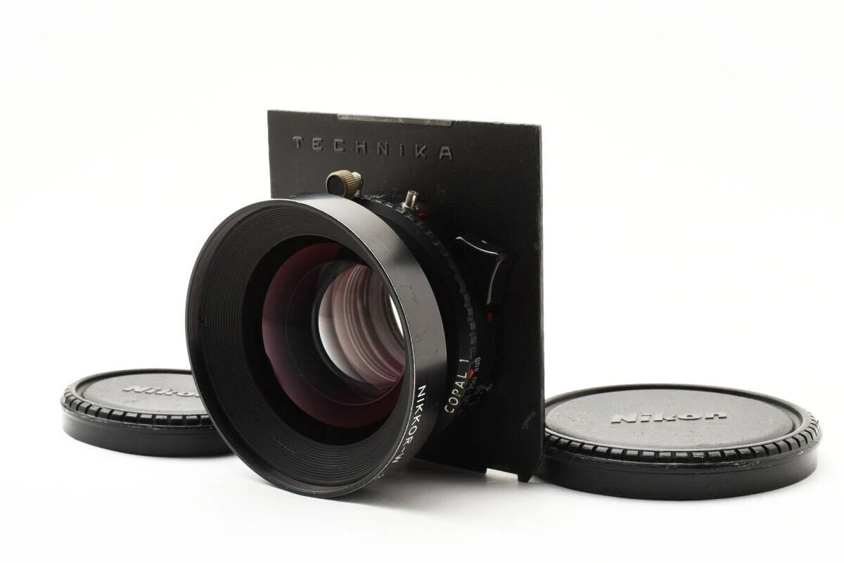 NIKON 蛇腹カメラ用レンズ NIKKOR-W 210mm 1:56 【公式通販】